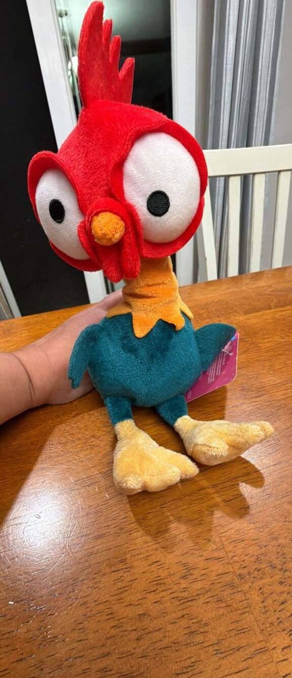Disney Moana Heihei Plush Stuffed Animal Chicken Rooster New With Tags